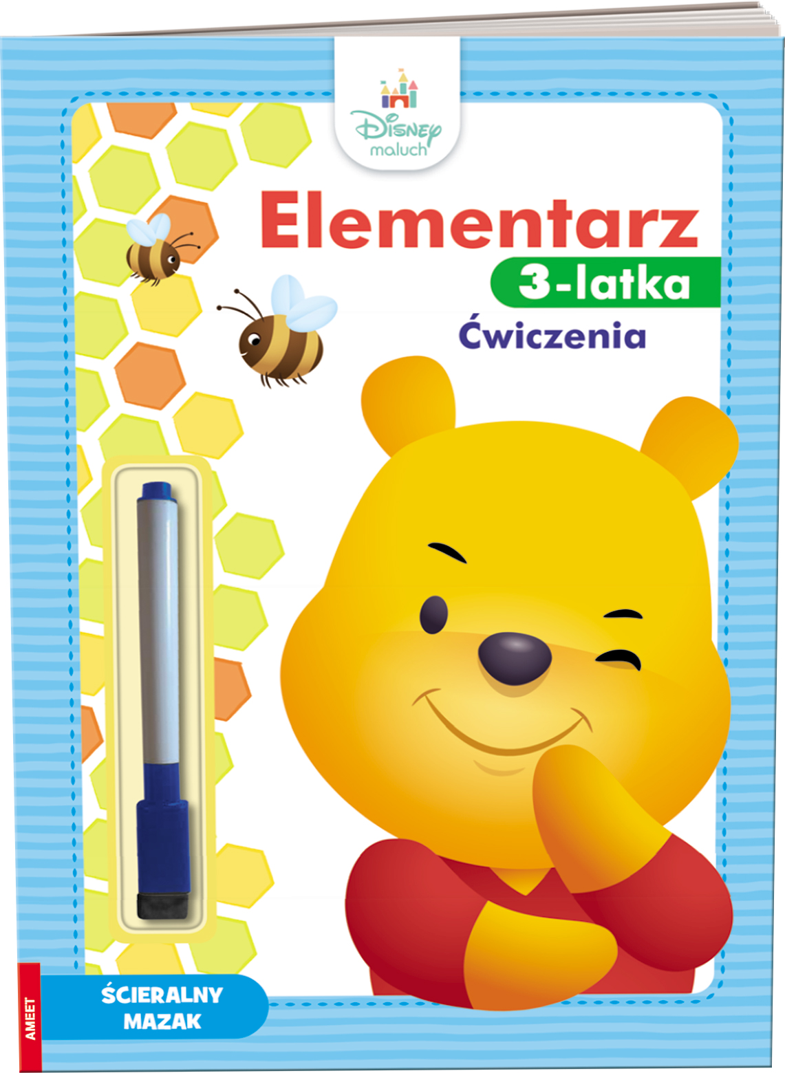 Image of Disney Maluch Elementarz 3-latka ćwiczenia MCS-9201S1