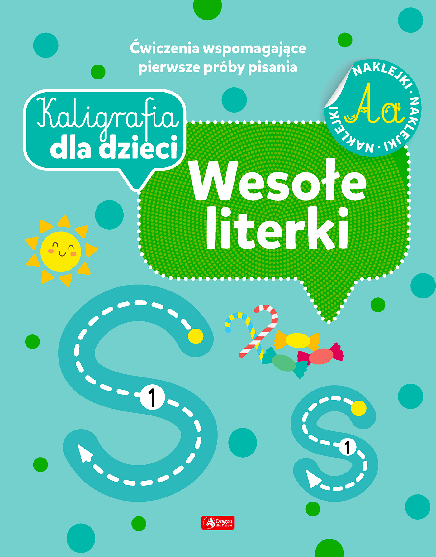 Image of Wesołe literki. Kaligrafia dla dzieci