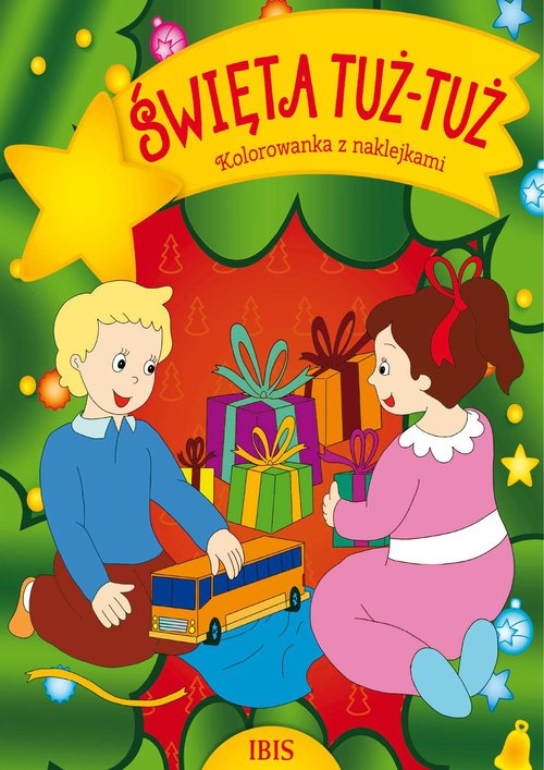 Image of Kolorowanka z naklejkami. Święta tuż tuż