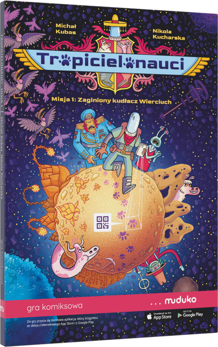 Image of Tropicielonauci. Misja 1: Zaginiony kudłacz Wierciuch. Gra komiksowa