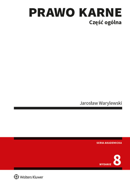 Image of Prawo karne. Część ogólna (wyd. 8/2020)