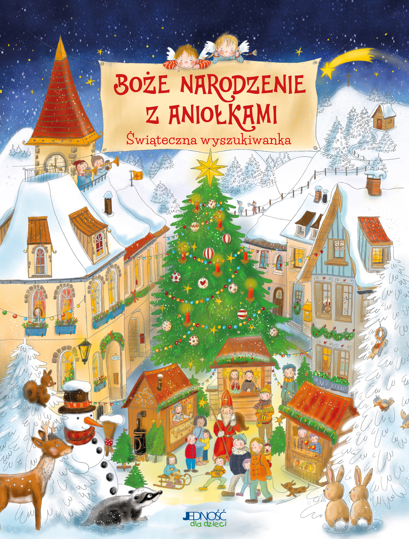 Image of Boże Narodzenie z aniołkami. Świąteczna wyszukiwanka