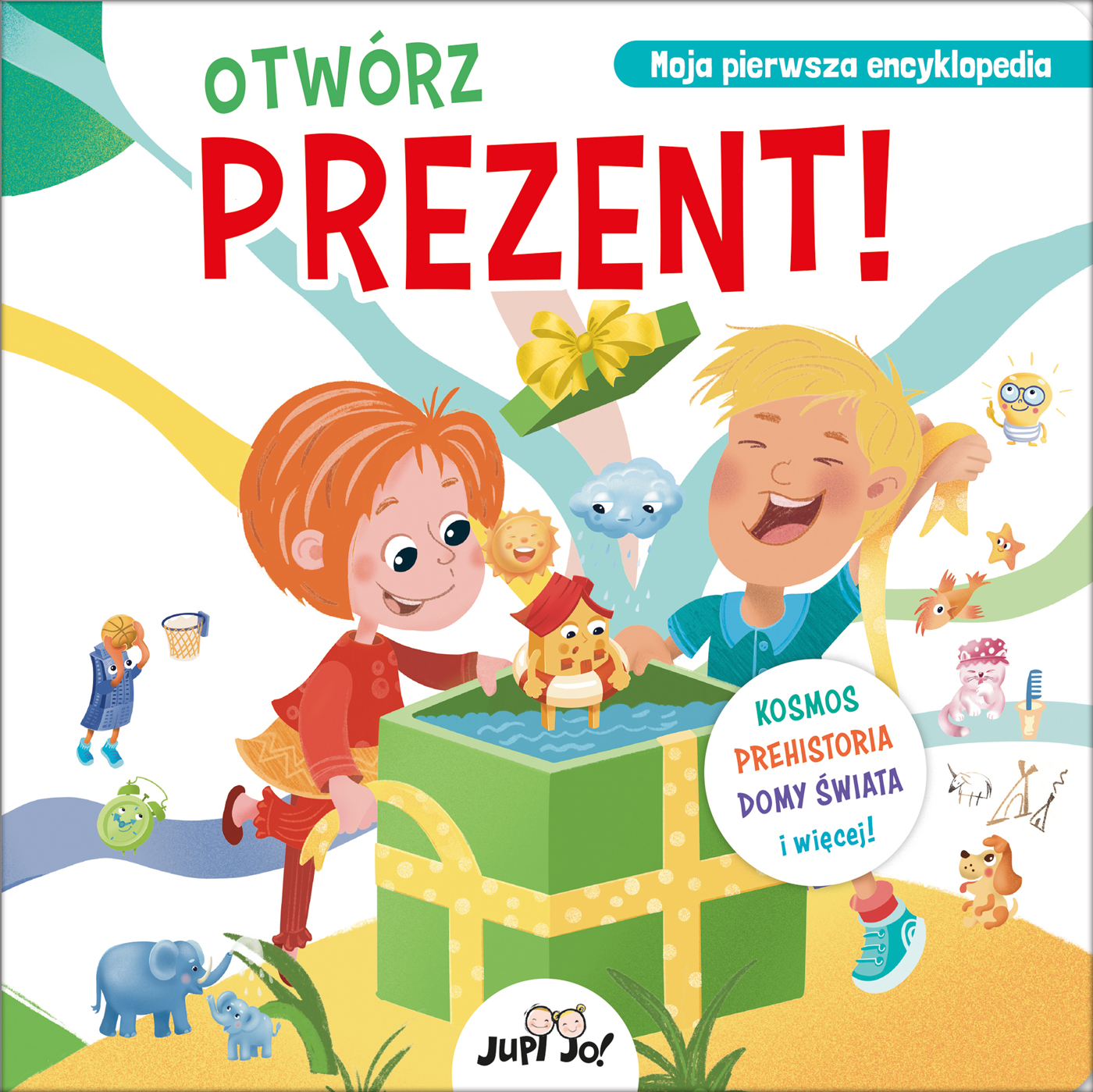 Image of Otwórz prezent!. Kosmos, prehistoria, domy świata i więcej!