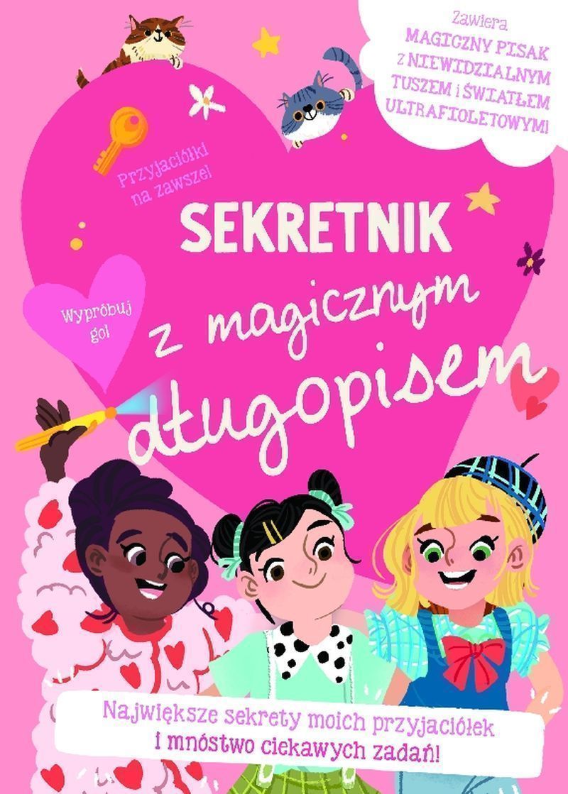 Image of Przyjaciółki na zawsze. Sekretnik z magicznym długopisem