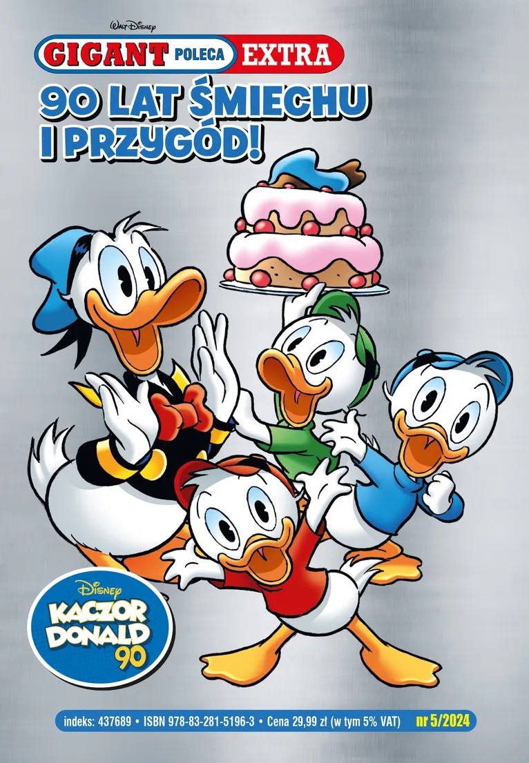 Image of 90 lat śmiechu i przygód. Tom 5/2024. Gigant Poleca Extra