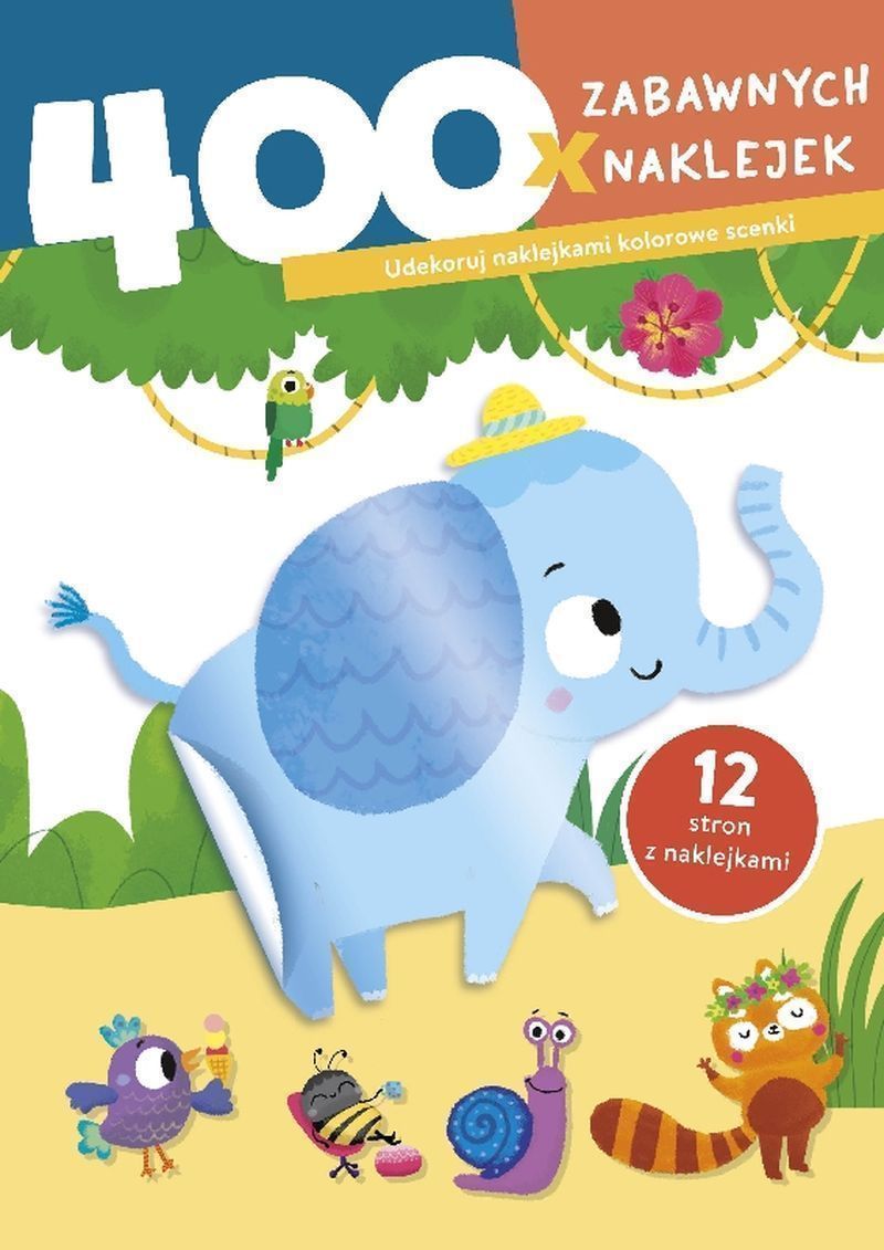 Image of Słonik. 400 zabawnych naklejek