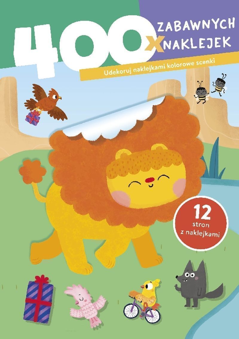 Image of Lew. 400 zabawnych naklejek