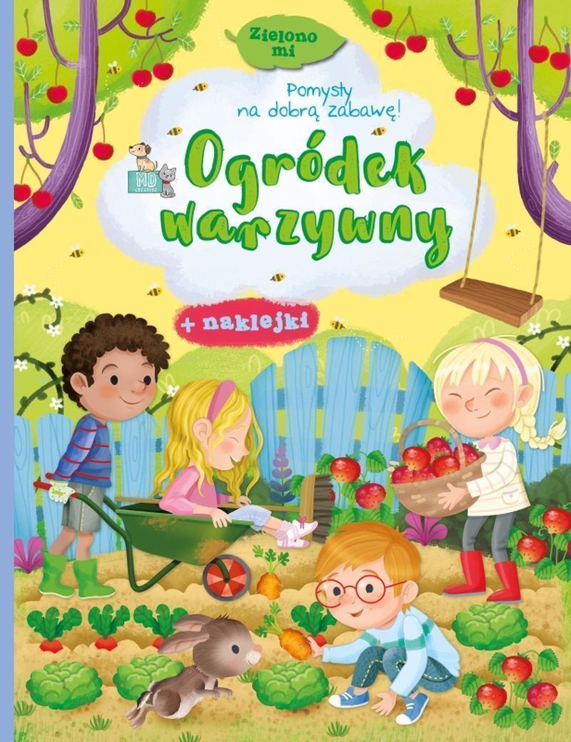 Image of Ogródek warzywny. Zielono mi. Książeczka z naklejkami