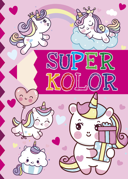 Image of Super kolor. Jednorożce