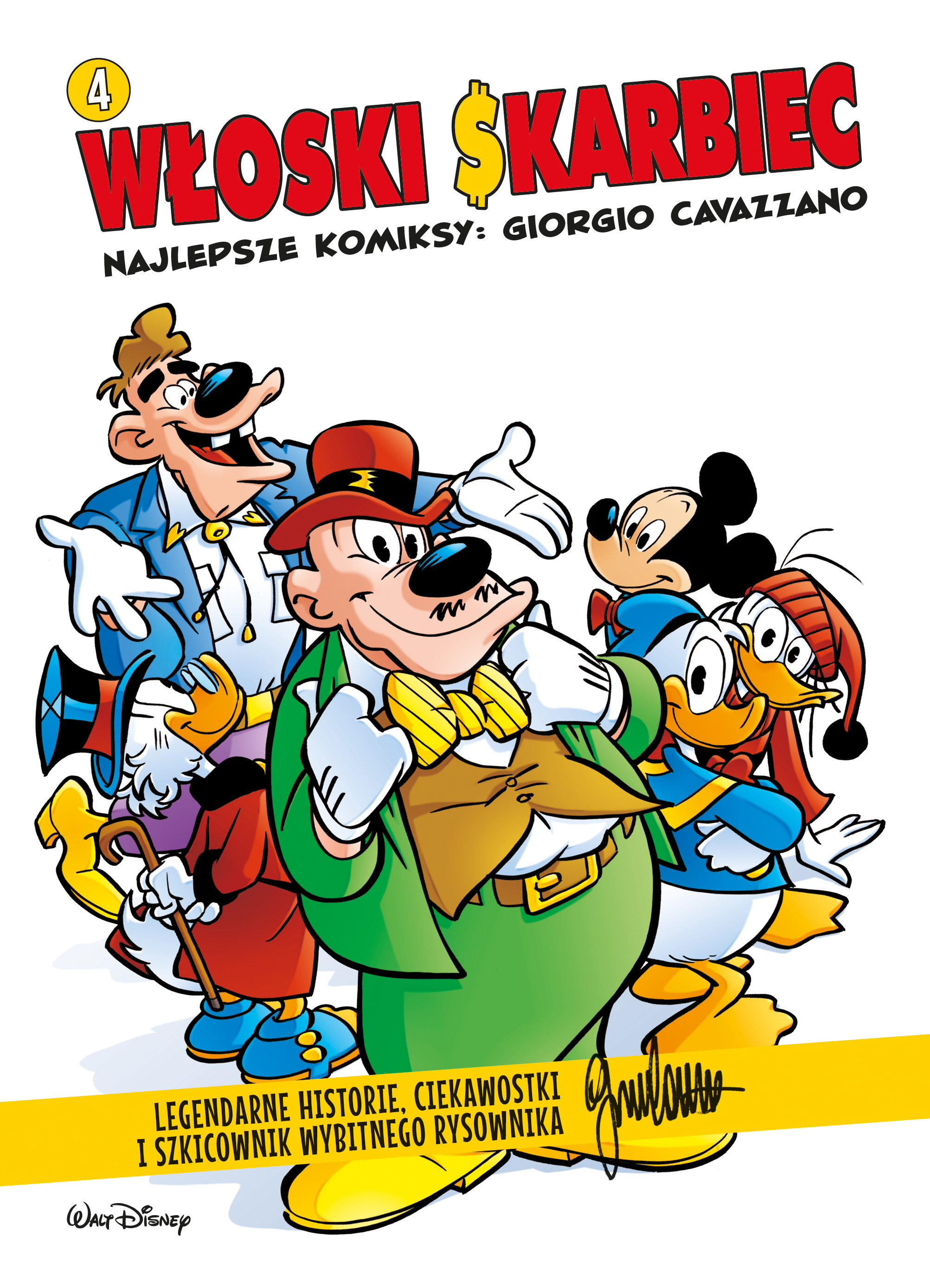 Image of Włoski Skarbiec. Najlepsze komiksy: Giorgio Cavazzano. Kaczki. Tom 4