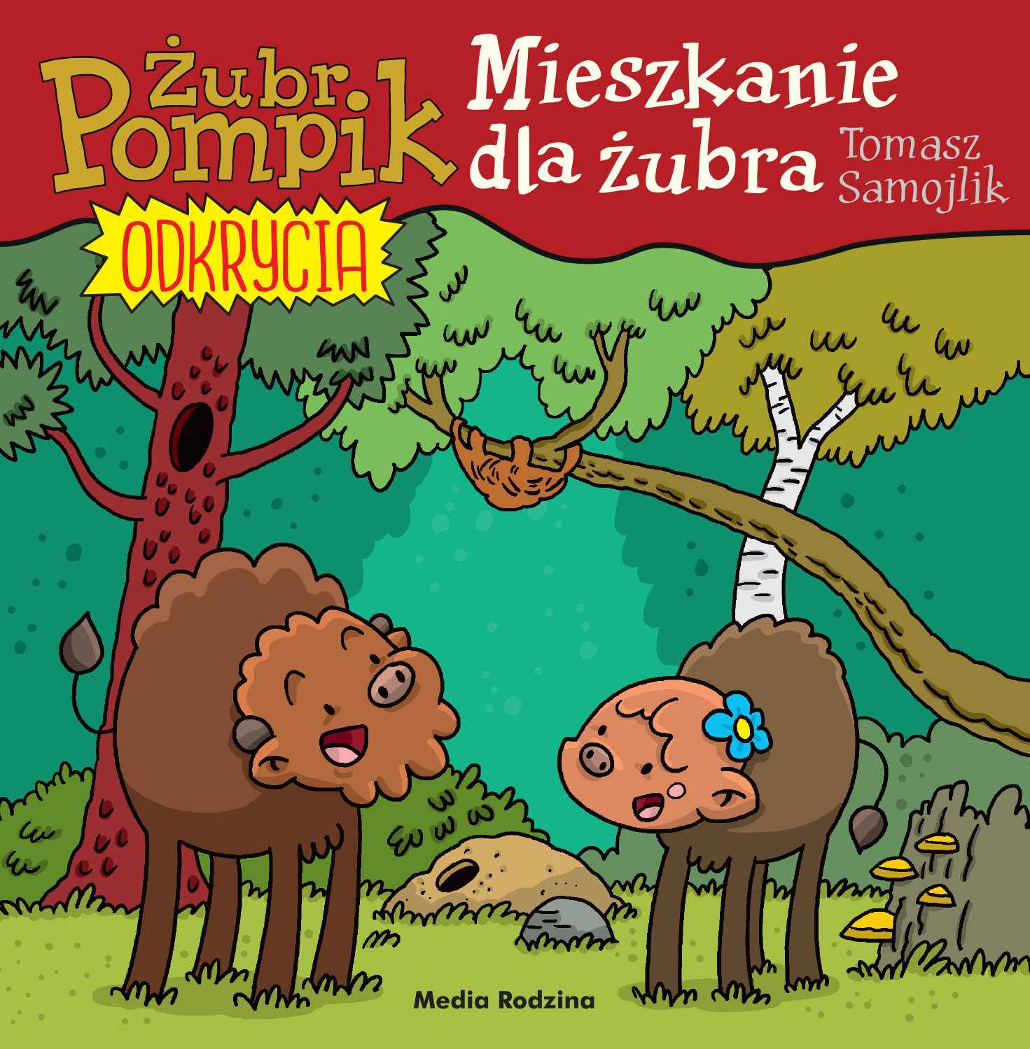 Image of Mieszkanie dla żubra. Żubr Pompik. Odkrycia