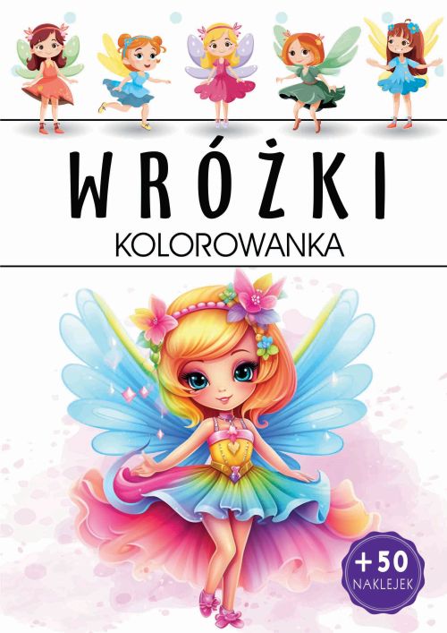 Image of Wróżki. Kolorowanka