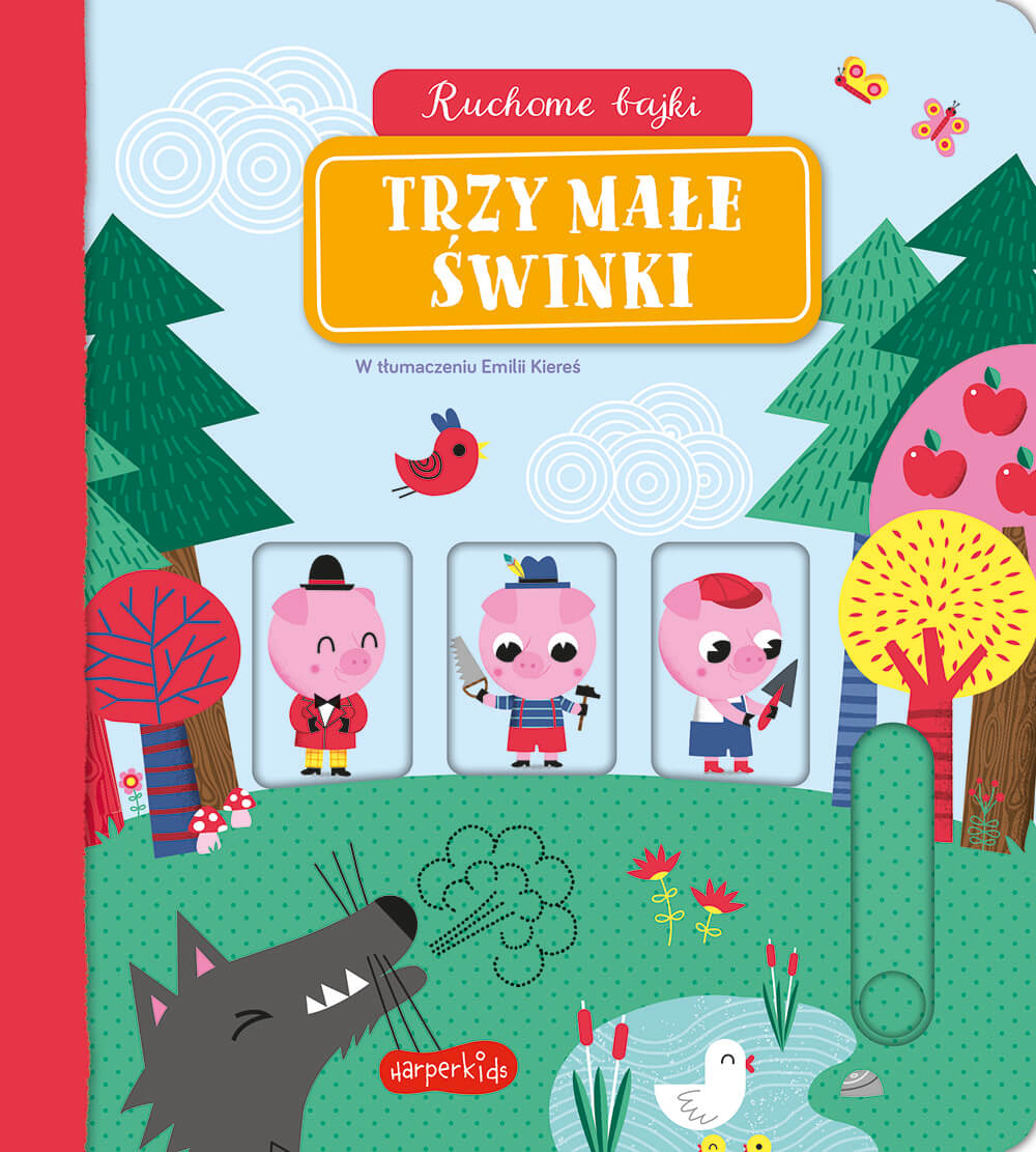 Image of Trzy małe świnki. Ruchome bajki
