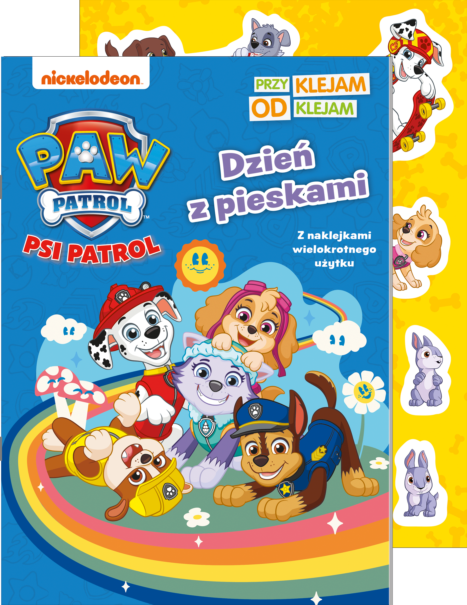 Image of Dzień z pieskami. Psi Patrol. Przyklejam Odklejam