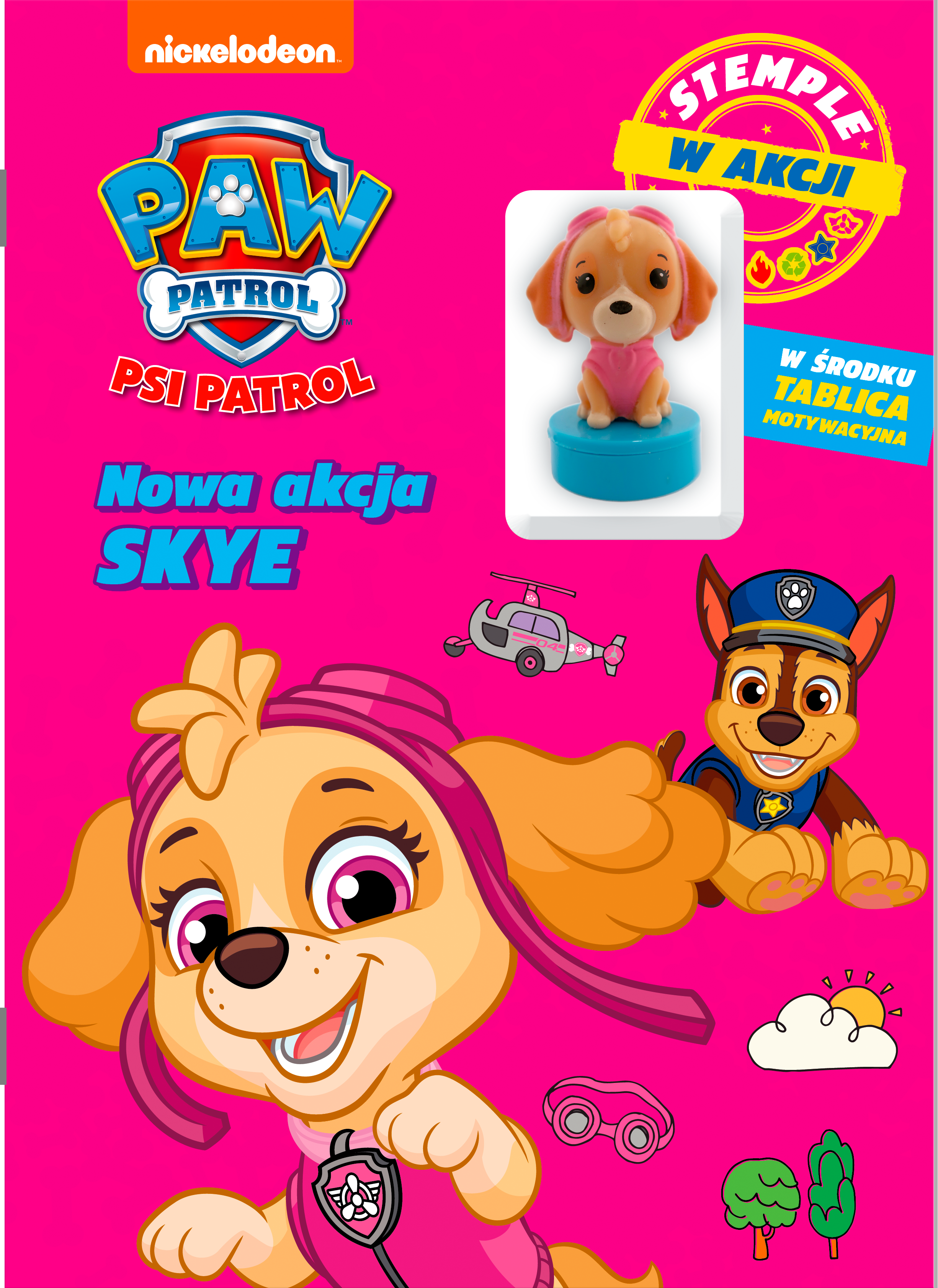 Image of Skye. Psi Patrol. Stemple w akcji