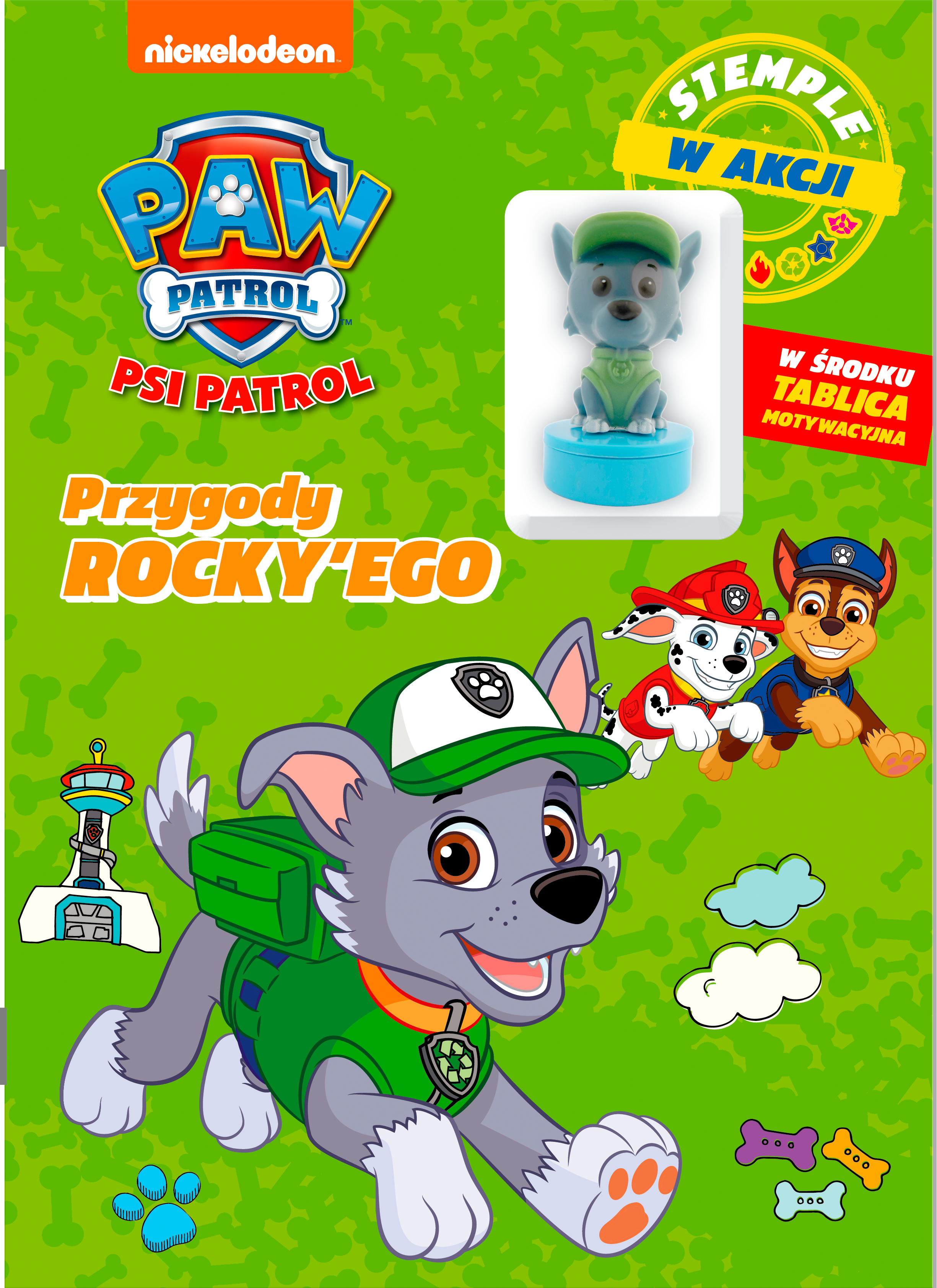 Image of Rocky. Psi Patrol. Stemple w akcji