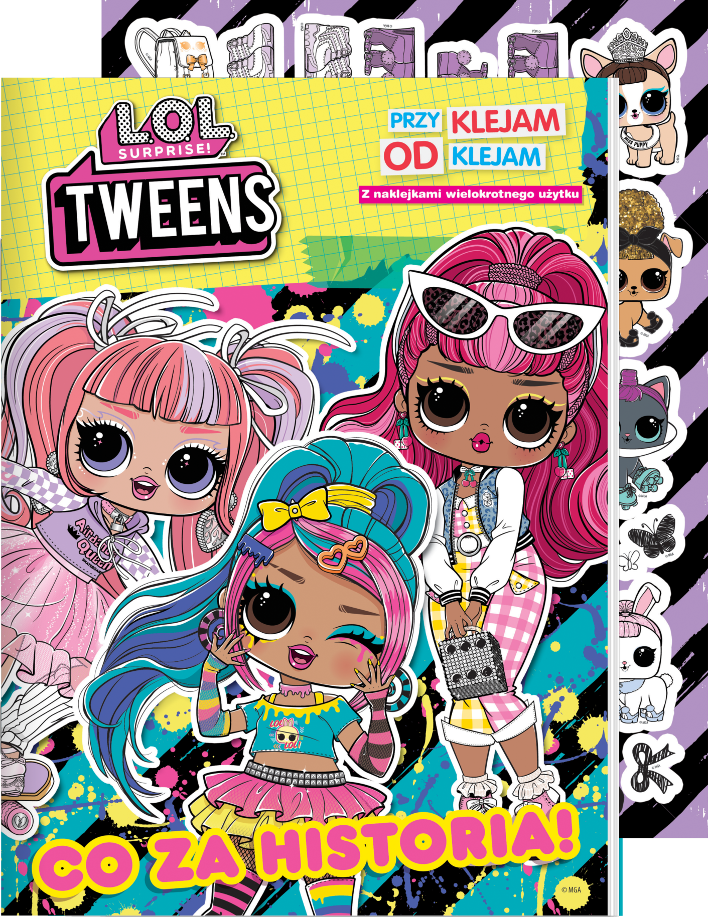 Image of Co za historia!. L.O.L. Surprise! Przyklejam Odklejam