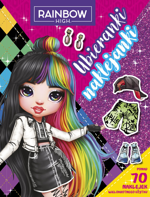 Image of Ubieranki naklejanki Rainbow High
