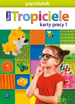 Image of Nowi Tropiciele Pięciolatek karty pracy cz.1