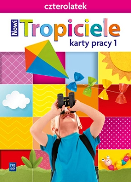 Image of Nowi Tropiciele Czterolatek karty pracy cz.1
