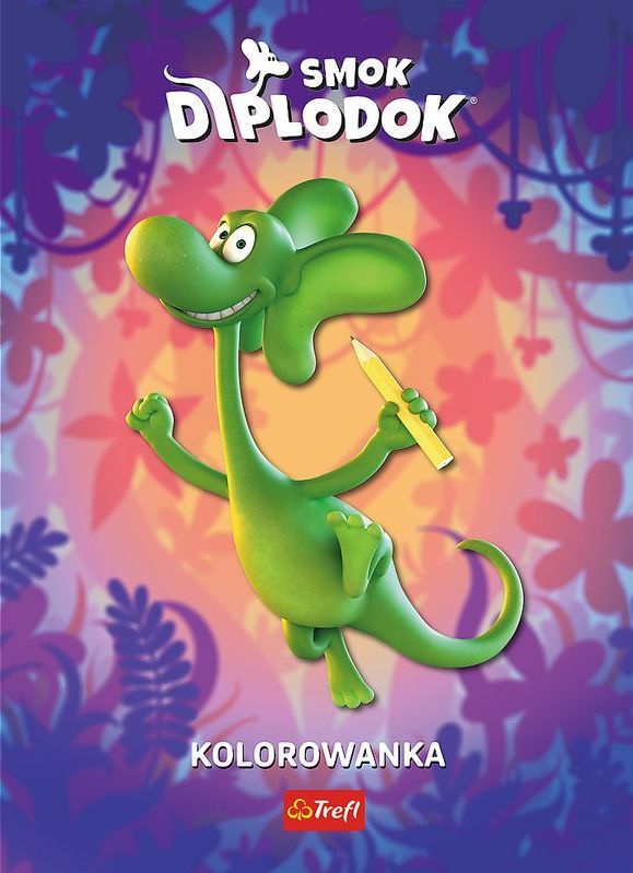 Image of Smok Diplodok. Kolorowanka