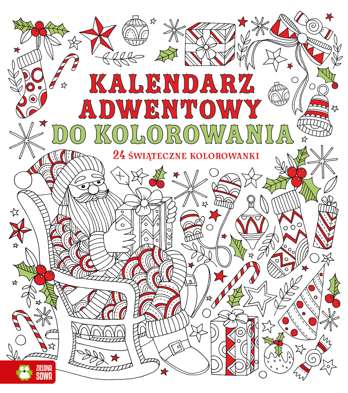 Image of Kalendarz adwentowy do kolorowania