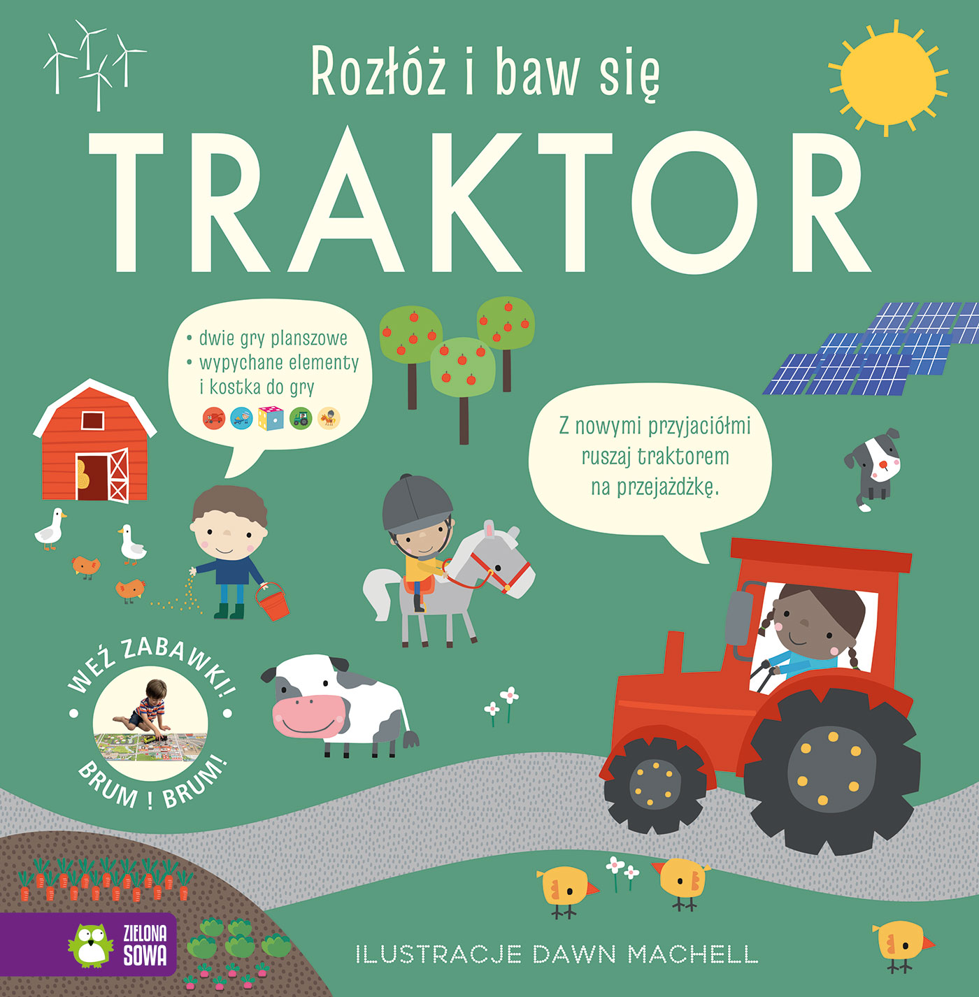 Image of Traktor. Rozłóż i baw się