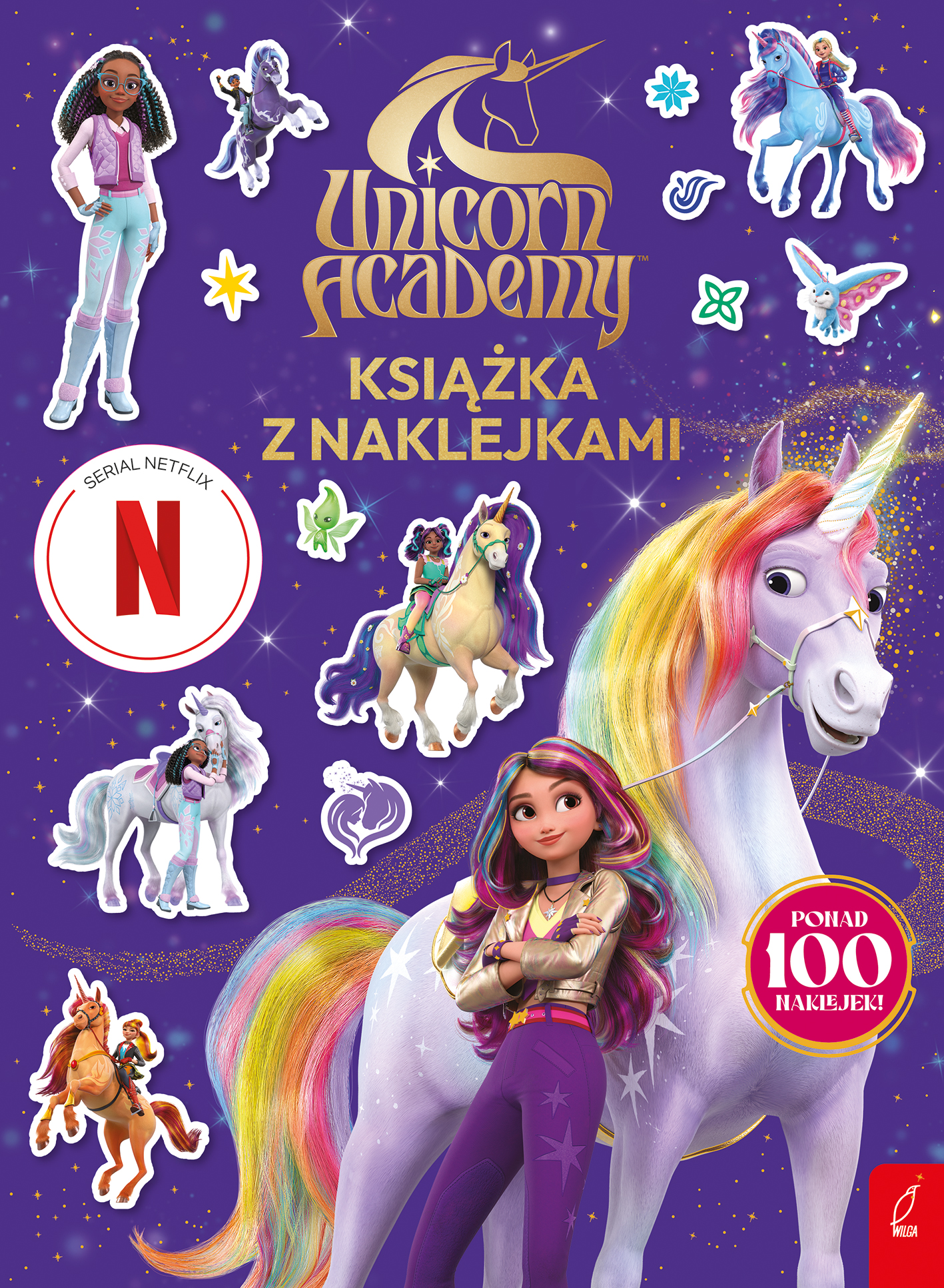 Image of Unicorn Academy. Książka z naklejkami