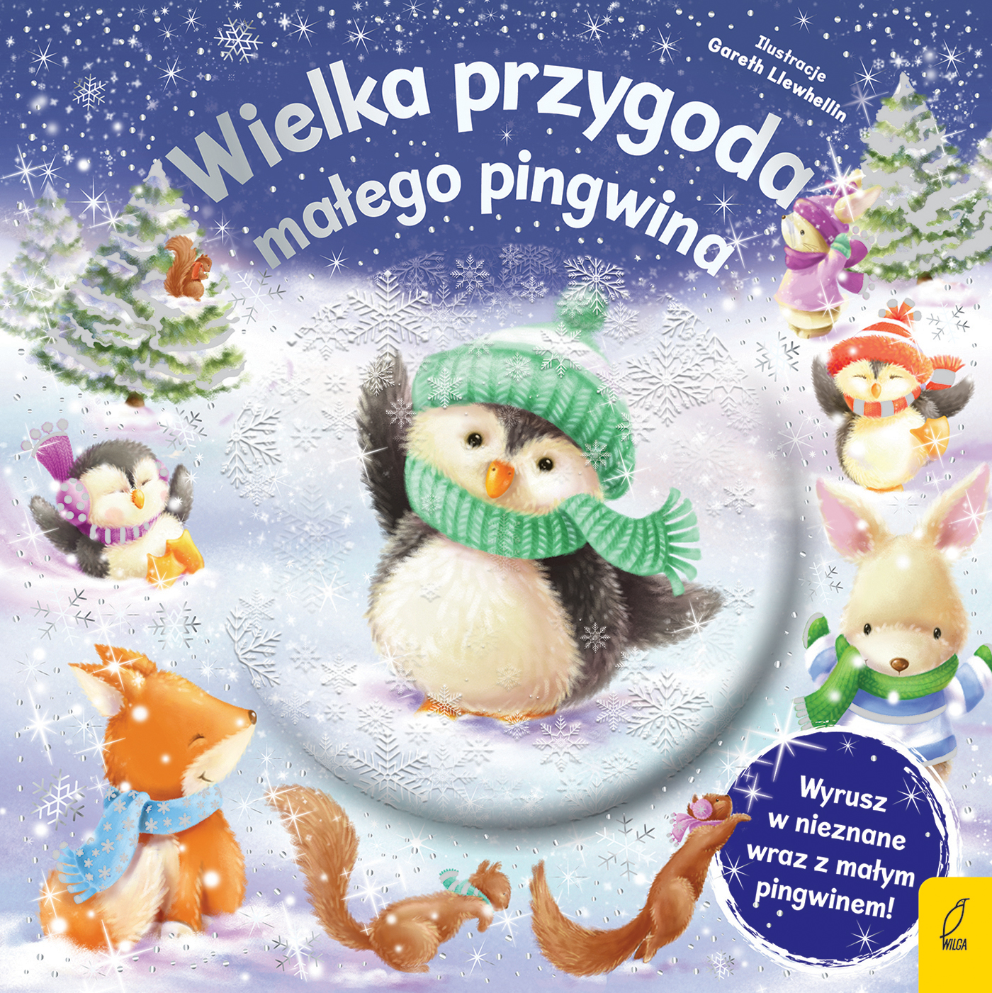 Image of Wielka przygoda małego pingwina. Książki ze śnieżną kulą