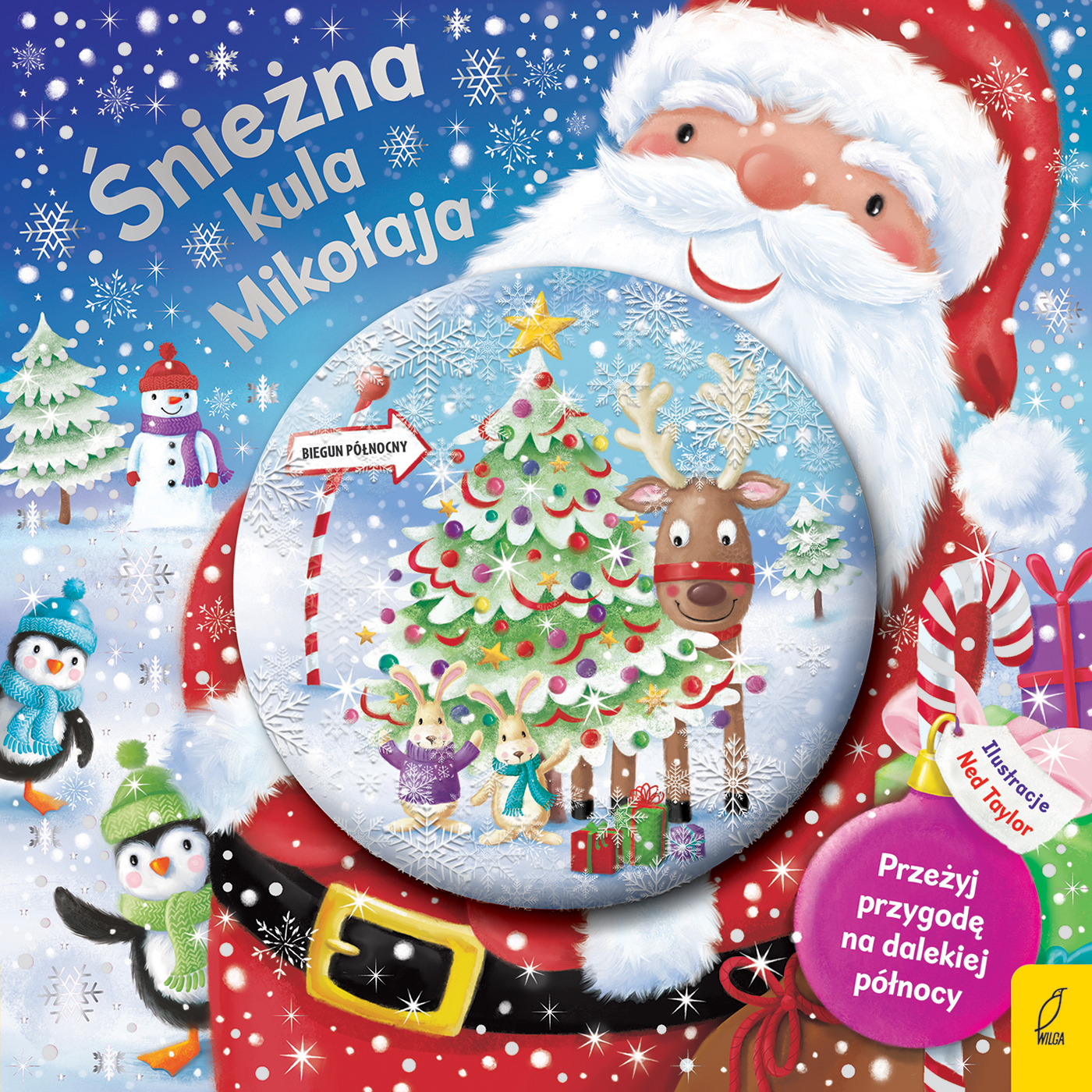 Image of Śnieżna kula Mikołaja. Książki ze śnieżną kulą