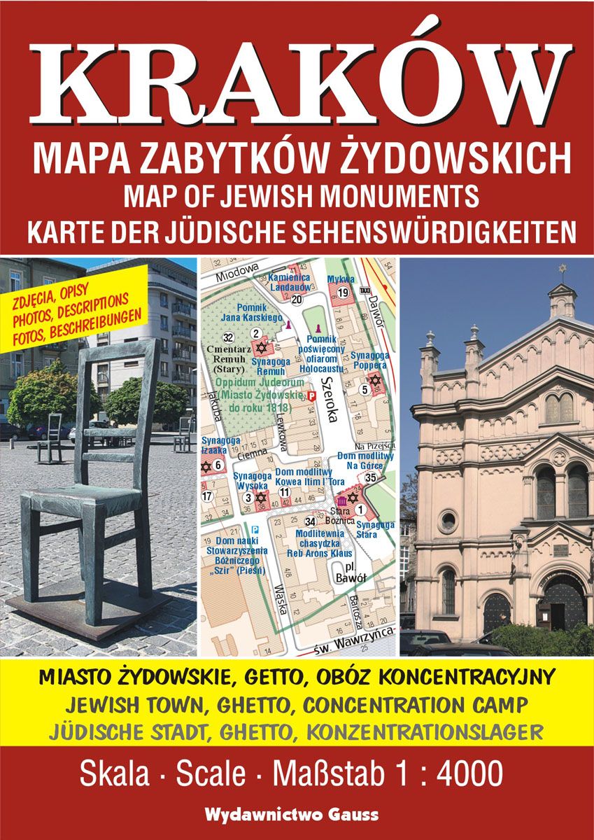 Image of Plan miasta „Kraków – Mapa Zabytków Żydowskich”