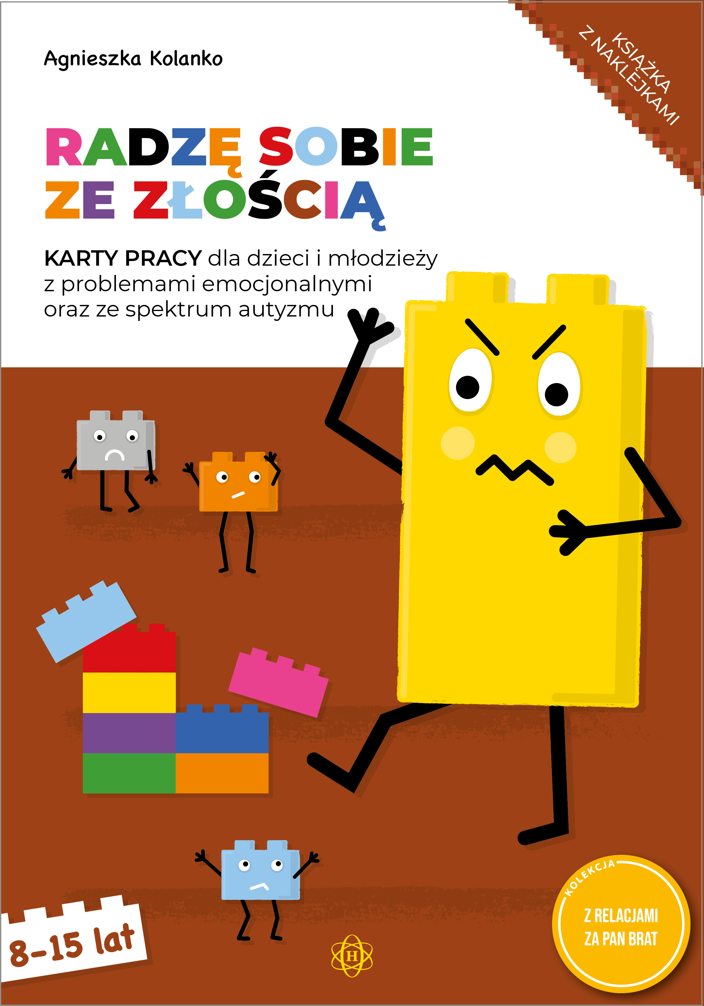 Image of Radzę sobie ze złością karty pracy dla dzieci i młodzieży z problemami emocjonalnymi oraz ze spektrum autyzmu