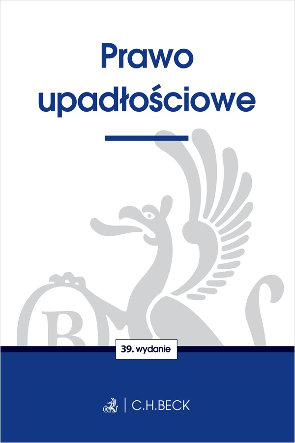 Image of Prawo upadłościowe wyd. 39
