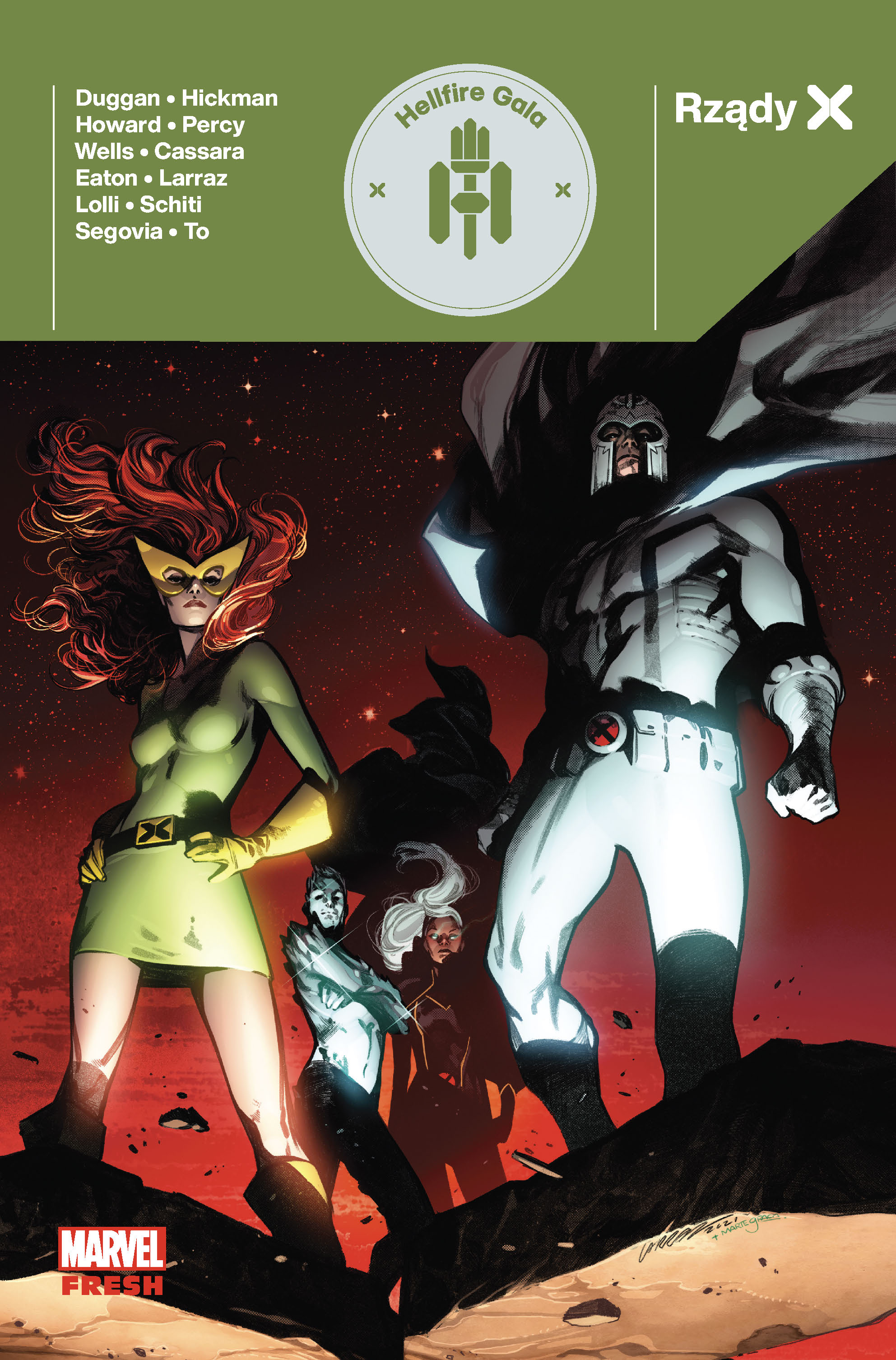 Image of Rządy X. Hellfire Gala. Marvel Fresh