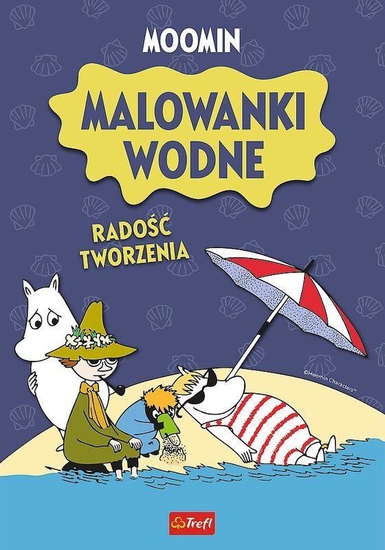 Image of Muminki. Malowanki wodne. Radość
