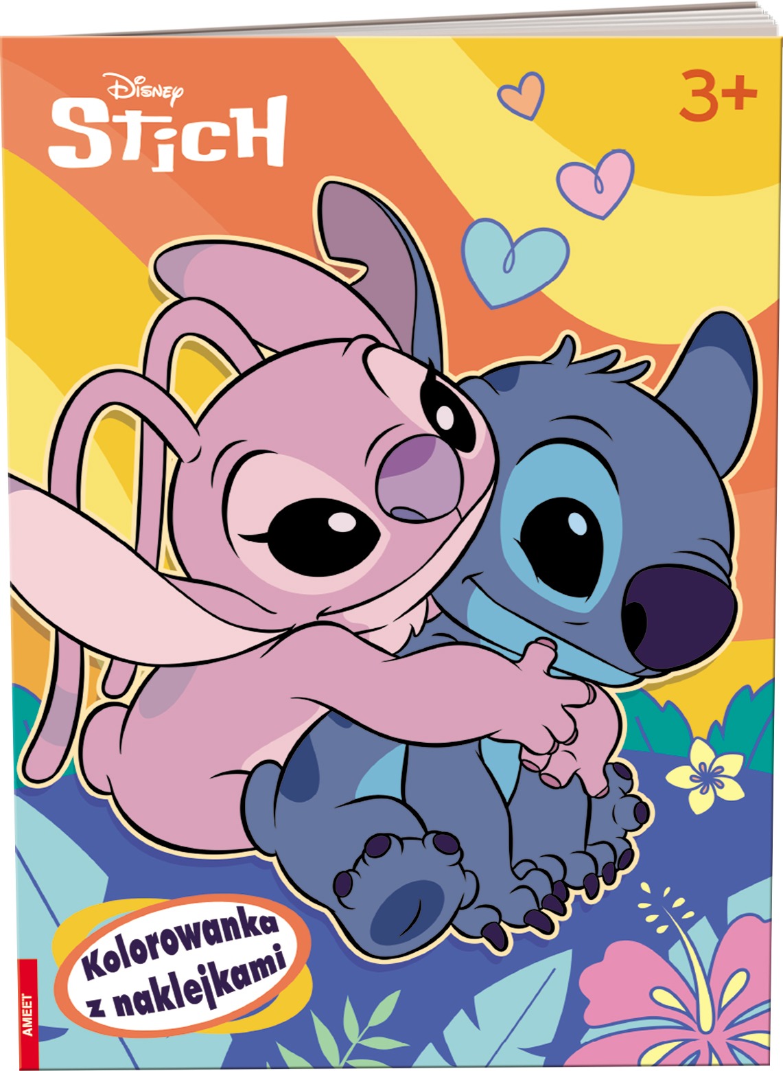 Image of Disney Stich kolorowanka z naklejkami NA-9135