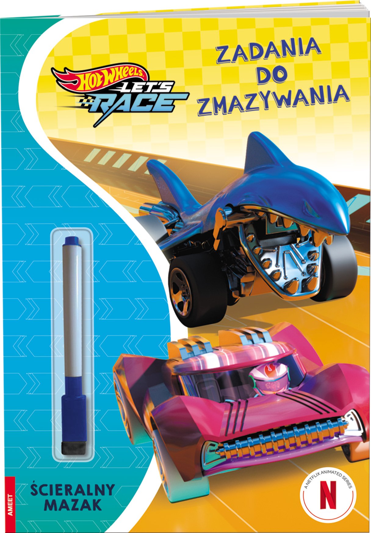 Image of Hot Wheels Let's Race zadania do zmazywania PTC-1601