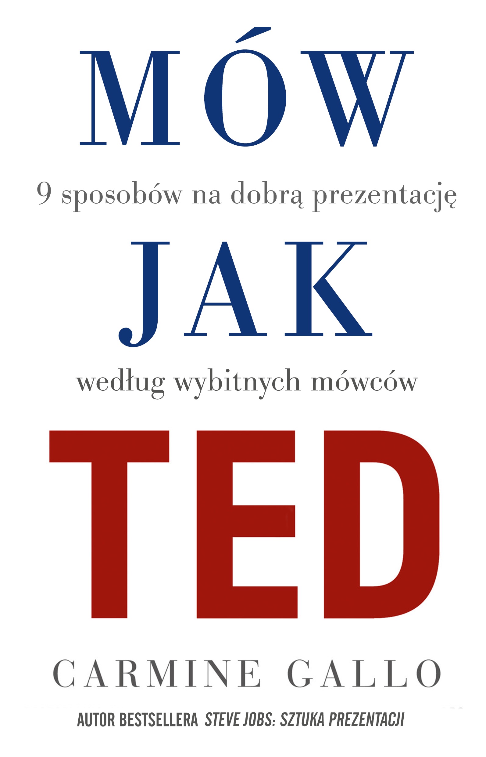 Image of Mów jak TED. 9 wystąpień publicznych, według znany