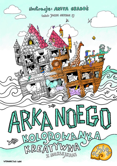 Image of Arka Noego Kolorowanka kreatywna z naklejkami