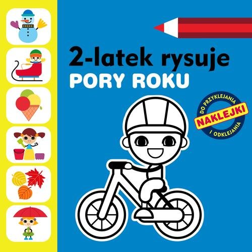 Image of 2-latek rysuje. Pory roku