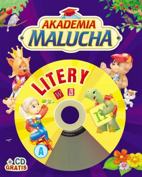Image of Akademia malucha. Litery z płytą CD