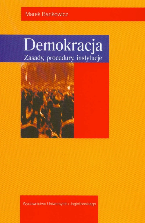 Image of Demokracja Zasady, procedury, instytucje