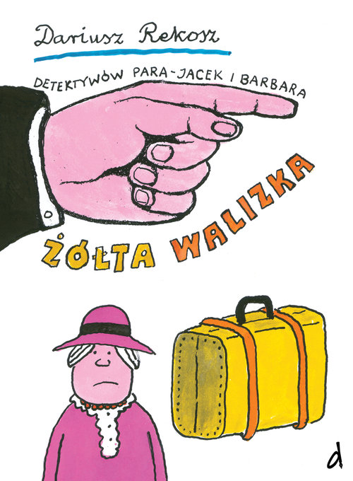 Image of Detektywów para Jacek i Barbara II Żółta walizka