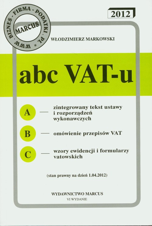Image of ABC VAT-u 2012