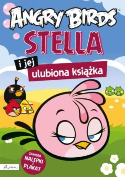 Image of Angry Birds Stella i jej ulubiona książka z nalepkami i plakatem