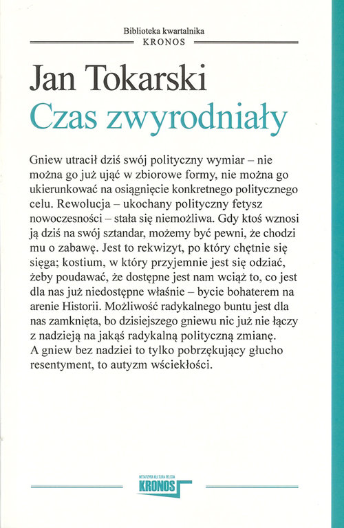 Image of Czas zwyrodniały