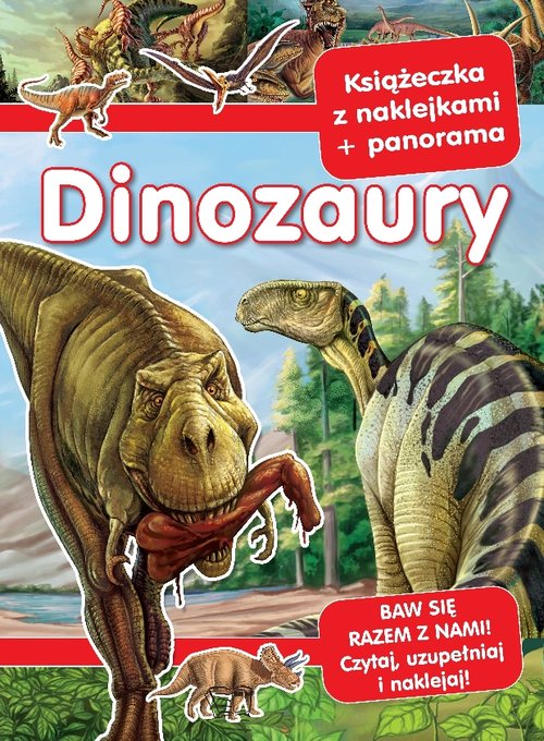 Image of Dinozaury Panoramy z naklejkami