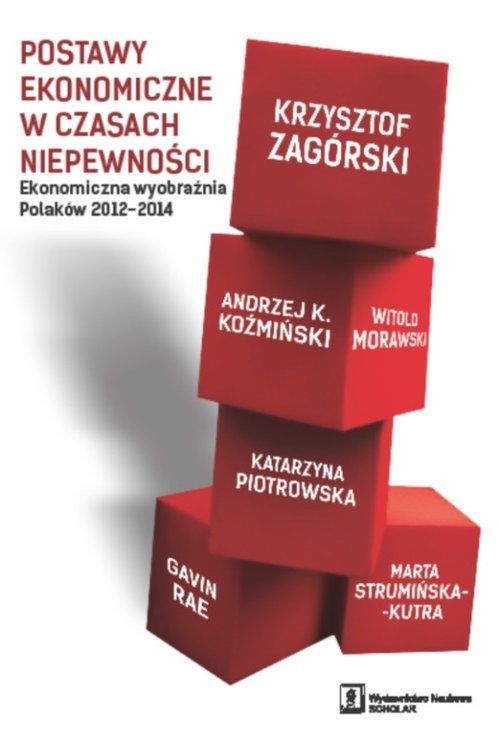 Image of Postawy ekonomiczne w czasach niepewności Ekonomiczna wyobraźnia Polaków 2012-2014