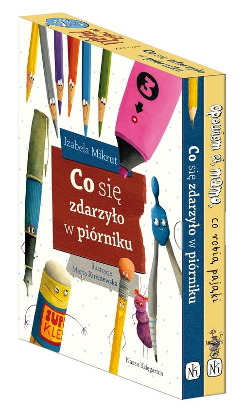 Image of Co się zdarzyło w piórniku / Opowiem ci mamo co robią pająki Pakiet