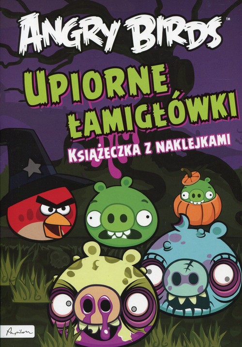 Image of Angry Birds Upiorne łamigłówki Książeczka z naklejkami